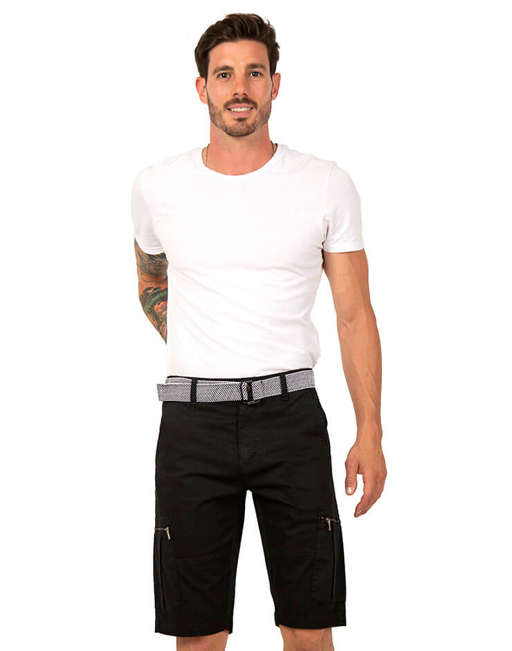 Bermuda tipo cargo para hombre Mod. BM001 pack B - Mayoreo Mixcalco